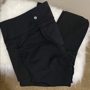 Lululemon Pants with mesh panel